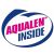 Aqualen Inside logó, az Aquaphor termékekben használt fejlett szűrőtechnológiát jelzi