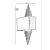 Opviq Wall Lamp Black 8761-1 169164438