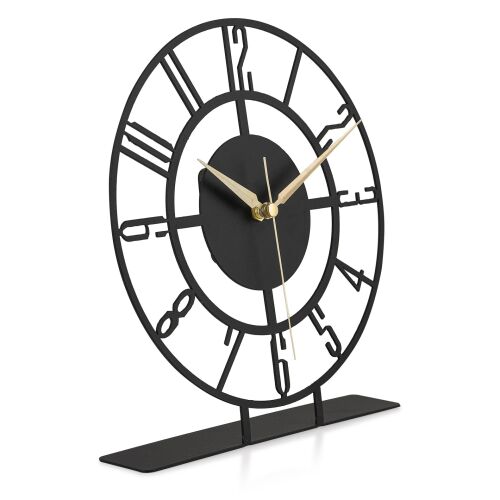 Aberto Design Dekoratív Falióra Black Bunella - Fekete 169164723 - Falióra