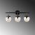 Opviq Wall Lamp Black Gondol - 3032 169164756