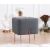 Atelier Del Sofa Pouffe Dark Grey Copper 59 - Dark Grey 169166915