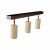 Opviq Chandelier Beige Walnut Liebe - Walnut 169172966