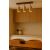 Opviq Chandelier Beige Walnut Liebe - Walnut 169172966