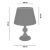 Opviq Table Lamp White
Black 300 Hazeran - White, Black 169173883