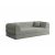 Atelier Del Sofa 3 üléses kanapéágy Világosszürke Legom Eco - Világosszürke 169176276