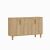 Hanah Home Console Saphire Oak Rodney - Saphire Oak 169176634