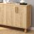 Hanah Home Console Saphire Oak Rodney - Saphire Oak 169176634