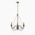 Opviq Chandelier Multicolor 7756-3 169176615