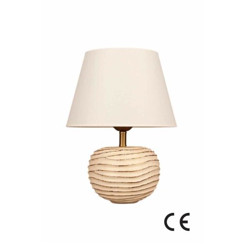 Opviq Table Lamp Cream BK167 169177566 - Asztali lámpa