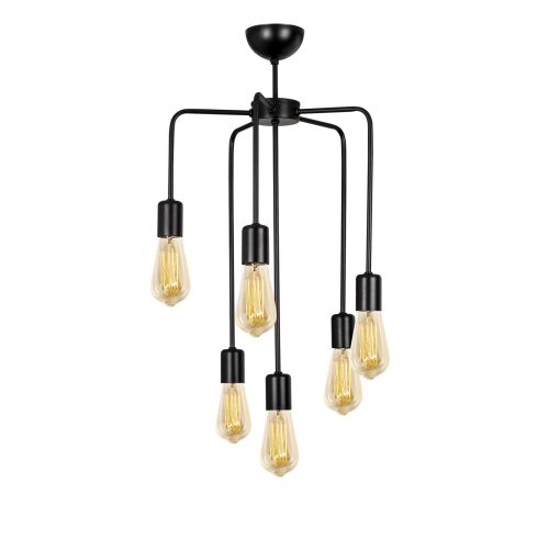 Opviq Chandelier Black Denge - 3447 169177992 - Mennyezeti lámpa