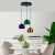 Opviq Chandelier Multicolor Orbıt - 30 - 15 - 16300 169178139