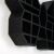 Hanah Home Wall Shelf Black Cry007-S 169179981