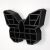 Hanah Home Wall Shelf Black Cry007-S 169179981