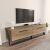 Hanah Home TV-állvány Astrid - dió, fekete 169182281