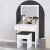 Hanah Home Make-Up Table White Felix 169184300