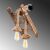 Opviq Wall Lamp Wooden Erebos - 120-A 169186141