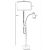 Opviq Floor Lamp Wicker 8549-1 169190380