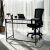 Hanah Home Study Desk Black Network Çalışma Masası / 100x45cm M100 169191185