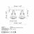 Opviq Chandelier Black Spoly - 15430 169193876
