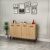 Hanah Home Console Sapphire Oak Frezya - Sapphire Oak 169194265