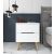 Hanah Home Nightstand White Flora - White 169201619