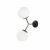 Opviq Wall Lamp Black
White Damar - 6342 169202260