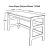 Hanah Home Study Desk Natural CPT4838-125 169203016