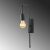 Opviq Wall Lamp Black Mum - 3502 169204335