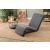 Atelier Del Sofa Nami egyszemélyes kanapéágy szürke színben, ülő pozícióban, modern nappaliban esztétikus dekorációval.