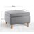 Atelier Del Sofa Pouffe Grey Roscen - Grey 169206315
