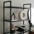 Hanah Home Bookshelf Black K100 169207488