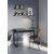 Hanah Home Íróasztal Retro Szürke Fekete Inna 169209591