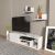 Hanah Home TV-állvány Fehér Zeplin - Fehér 169214610