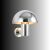Opviq Wall Lamp Chrome Kubbe - 16000 - D 169215114