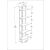 Hanah Home Bookshelf White Alice - White, White 169215958
