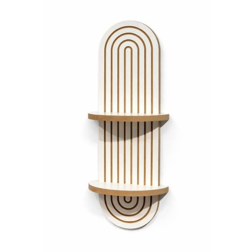 Hanah Home fali polc Artmtkwll2 - Fehér