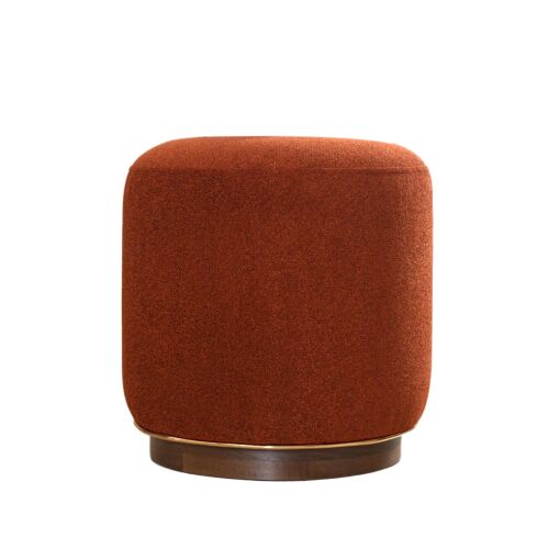 Atelier Del Sofa Pouffe Tile Red Zeone - Téglavörös 169216195 - Lábtartó és puff