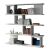 Hanah Home White Wind könyvespolc - Fehér 169223003