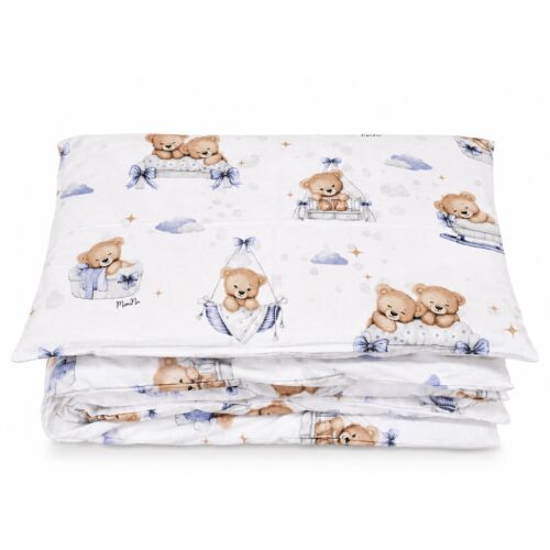 Baby Shop 2 részes babaágynemű 90x120 cm - Mackó álom kék 169238839 - Otthon és kert