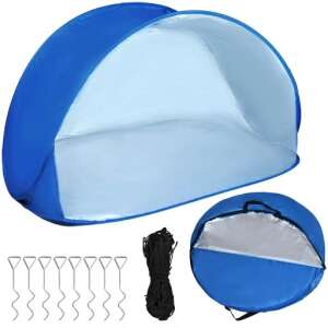 XXL Pop up strandsátor UV szűrővel hőtükör bevonattal 220x120cm