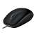 Logitech B110 Silent Wired Optical Mouse - Black