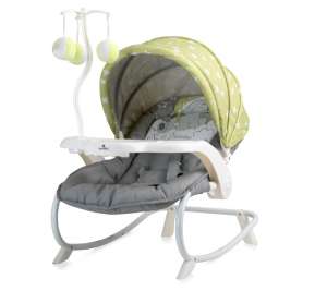 Lorelli Dream Time Pihenőszék - Elefánt #szürke-zöld 2019