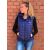 Retro Jeans MYA Női Kapucnis Melegítőmellény - Kék 174209177
