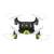 Syma X20P mini drone with camera, black and green