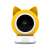 Petoneer Pet Camera, yellow cat design, 1080P HD, Wi-Fi enabled