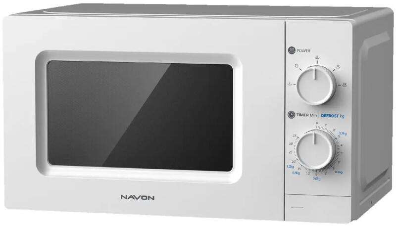 Navon MM-720NAV Mikrohullámú sütő 700W #feher