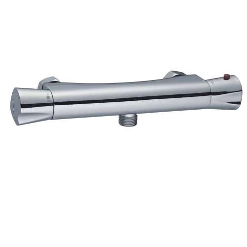 Diplon ST6101 termosztátos zuhanycsaptelep, króm, fali, kétkaros