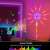 Fireworks LED strip lights, color changing, music sync, app control, home decor, party lights