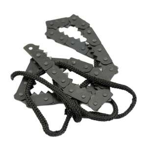 Fekete láncfűrész, hordozható láncfűrész, kemping láncfűrész, összecsukható láncfűrész, kézi fűrész, zseb láncfűrész - Kézi fűrész