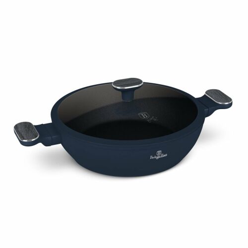 28 cm-es fedős lábas Berlinger Haus BH 8375, tapadásmentes, Deep Sea
